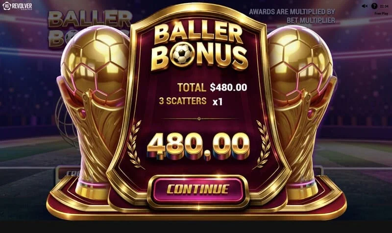 Trophy Spins World Cup 26 - memilih bola sepak dalam pick-and-win