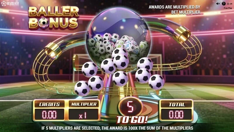 Trophy Spins World Cup 26 - padanan dengan simbol Lucky pada grid